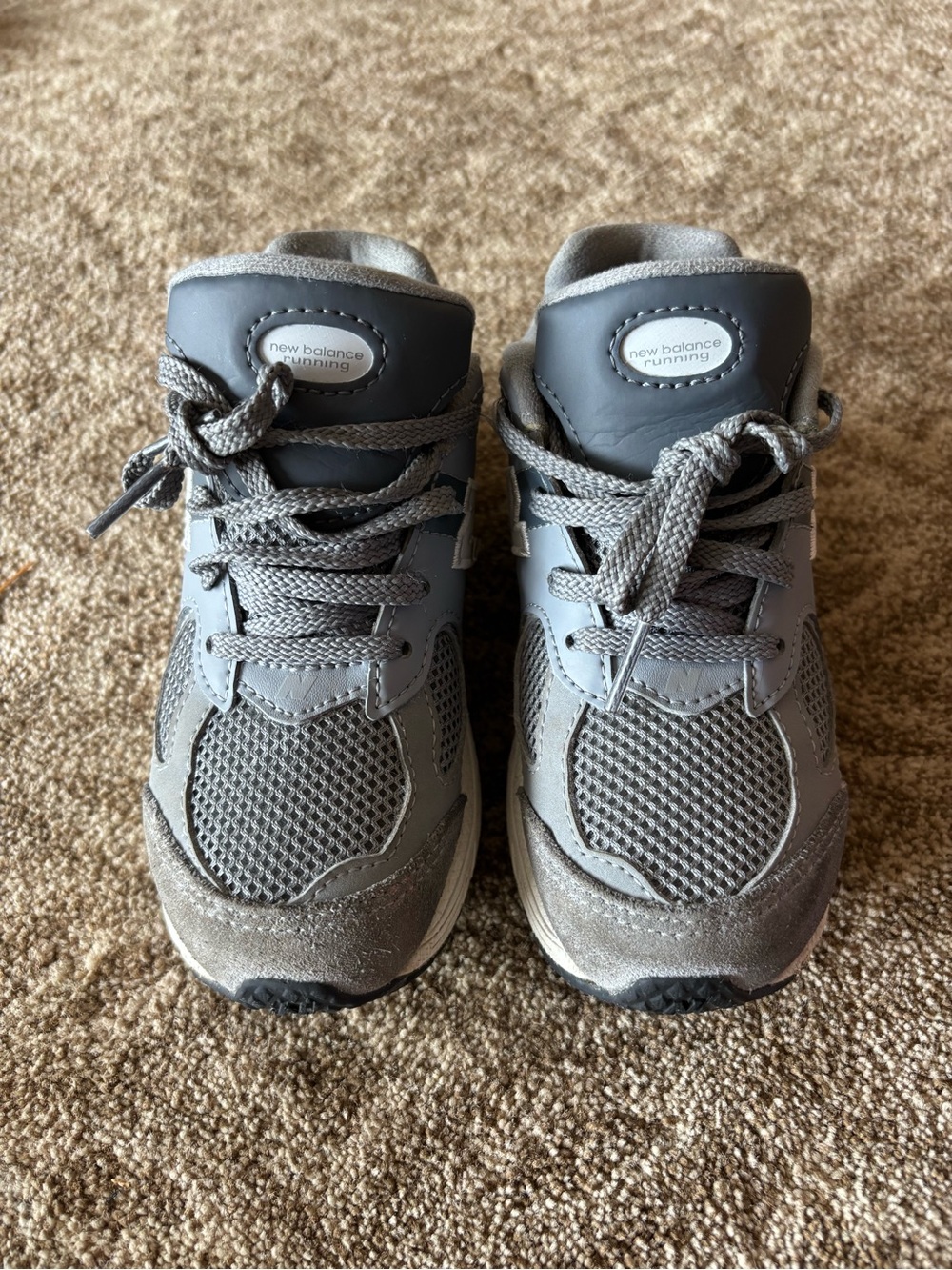 New Balance Kids Gray Lace-Up Sneakers 2002 R